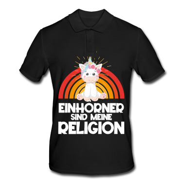 Einhörner Poloshirt - Einhorn Einhörner - Einhörner sind meine Religion