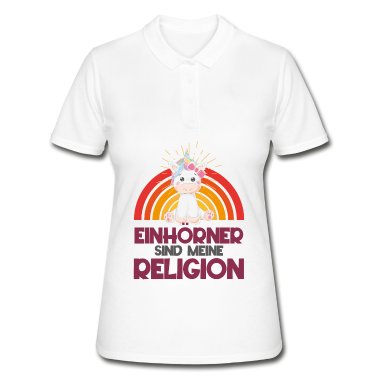 Einhörner Poloshirt - Einhorn Einhörner - Einhörner sind meine Religion