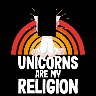 Motiv Einhorn Einhörner - Einhörner sind meine Religion