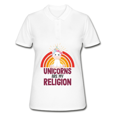 Einhörner Poloshirt - Einhorn Einhörner - Einhörner sind meine Religion
