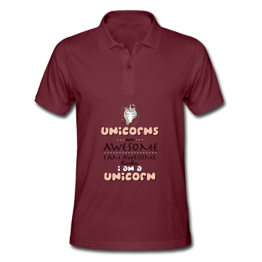 Einhörner Poloshirt - Einhorn