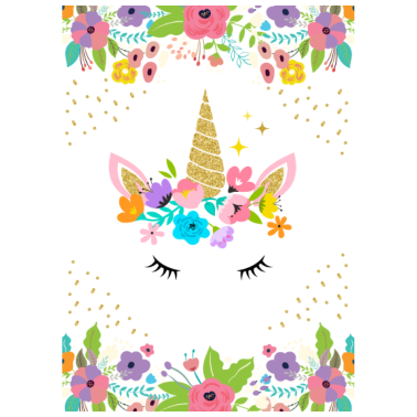 Motiv schönes Einhorn, Einhorn, Einhörner