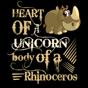 Motiv dick vollschlank dicke Nashorn Sprüche lustig Fun