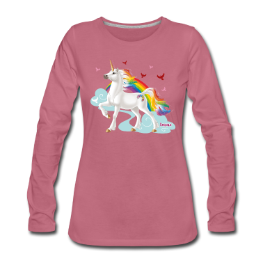 Einhörner Langarmshirt - Schleich bayala Regenbogeneinhorn Hengst