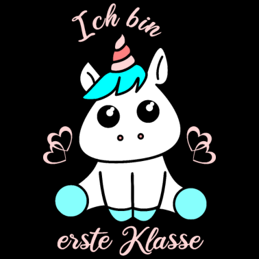Motiv Einschulung Einhorn