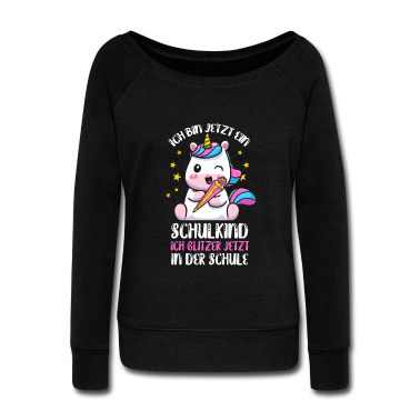 Einhörner Langarmshirt - Schulkind Einschulung Einhorn Geschenk