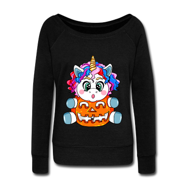 Einhörner Langarmshirt - Süßes Halloween Einhorn T-Shirt Geschenk