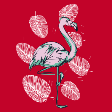 Motiv Cool Flamingo