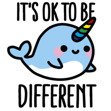 Motiv It's ok to be different
