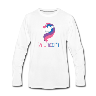 Einhörner Langarmshirt - LGBT- Bisexuell - Bi - Bisexuell Pride - Einhorn