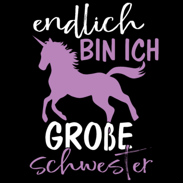 Motiv Endlich bin ich große Schwester