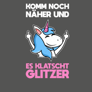 Motiv Mittelfinger Einhorn Einhorn Fan