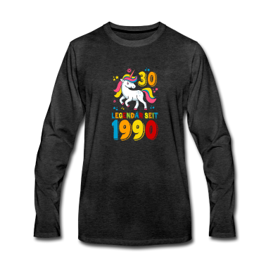 Einhörner Langarmshirt - 30 Legendär seit 1990 - 30. Geburtstag Einhorn