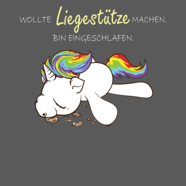 Motiv Wollte Liegestütze machen – bin eingeschlafen