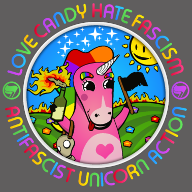 Motiv Love Candy Hate Fascism