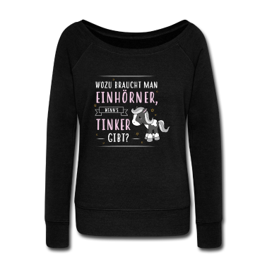 Einhörner Langarmshirt - Wozu Einhörner Tinker