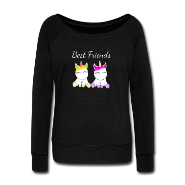 Einhörner Langarmshirt - Best Friends Einhörner