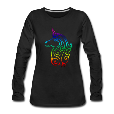 Einhörner Langarmshirt - Süßes Einhorn Einhörner Geschenk Einhorn
