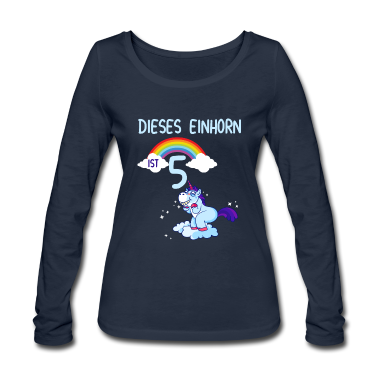 Einhörner Langarmshirt - dieses einhorn ist 5