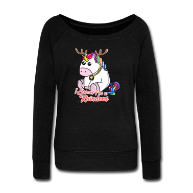 Einhörner Langarmshirt - Weihnachten Einhorn