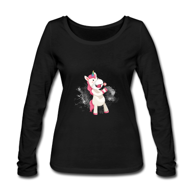 Einhörner Langarmshirt - Einhorn