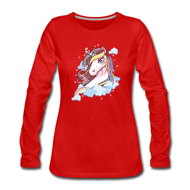 Einhörner Langarmshirt - Einhorn