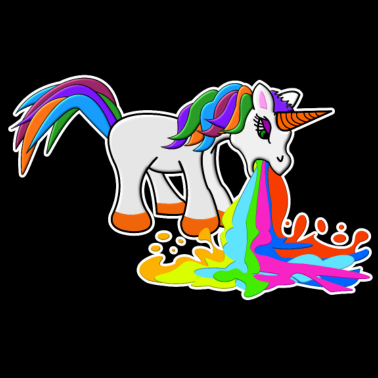 Motiv Kotzendes Einhorn