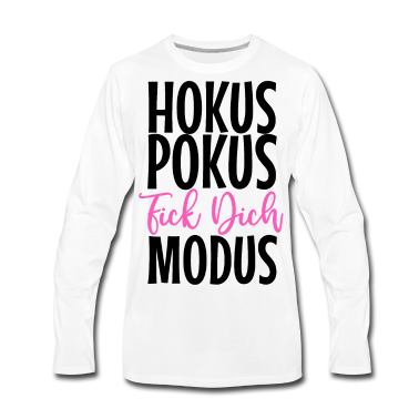 Einhörner Langarmshirt - Hokus Pokus Fick Dich Modus