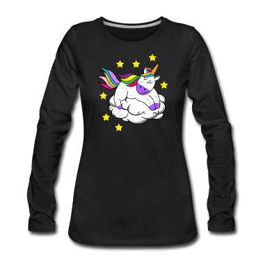 Einhörner Langarmshirt - Einhorn Einhörner