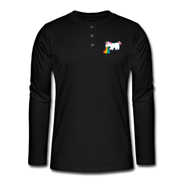 Einhörner Langarmshirt - Einhorn Unicorn