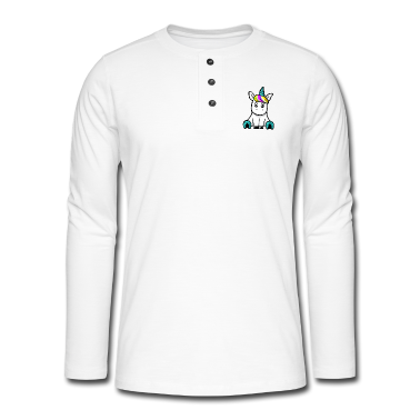 Einhörner Langarmshirt - süsses Einhorn