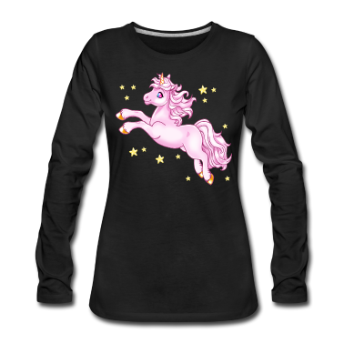 Einhörner Langarmshirt - Einhorn
