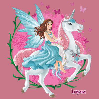 Motiv Schleich bayala Eyela mit Einhorn