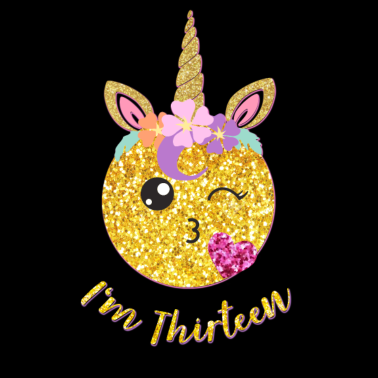 Motiv 6 Jahre Emoticon Einhorn 6. Geburtstag Geschenk