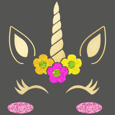 Motiv einhorn Gesicht