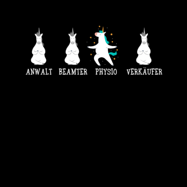 Motiv Anwalt Beamter Physio Verkäufer Einhorn