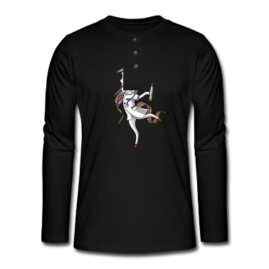 Einhörner Langarmshirt - Magischer Einhorn-Krankenschwester-Arzt