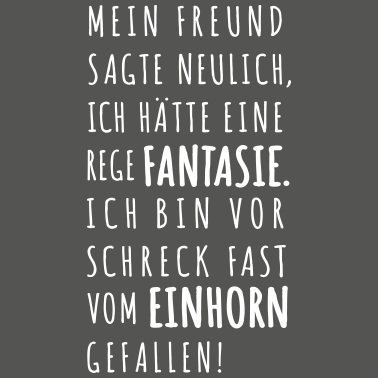 Motiv Fantasie Einhorn