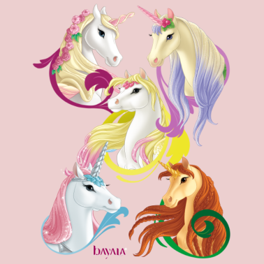 Motiv Schleich bayala Einhörner und Pegasuspferde