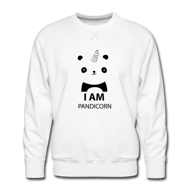 Einhörner Pullover - Pandicorn
