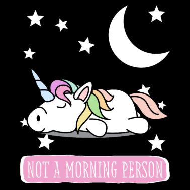 Motiv Einhorn Schlafshirt Pyjama Schlafanzug