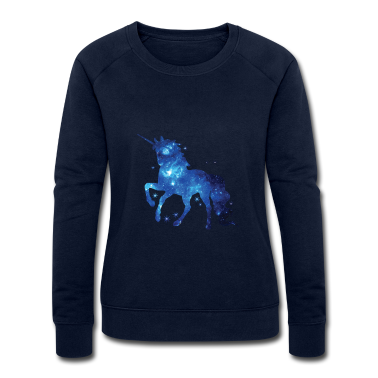 Einhörner Pullover - Einhorn Glitzer Universum