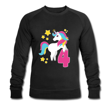 Einhörner Pullover - 4. Geburtstag Einhorn Ich Bin Schon 4 Geschenk
