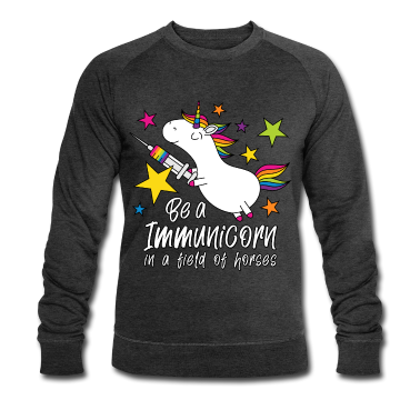 Einhörner Pullover - Geimpft Einhorn Immunicorn