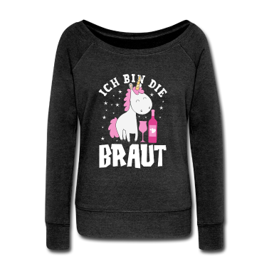 Einhörner Pullover - Ich Bin Die Braut JGA Junggesellenabschied Einhorn