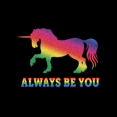 Motiv Einhorn Glitzer