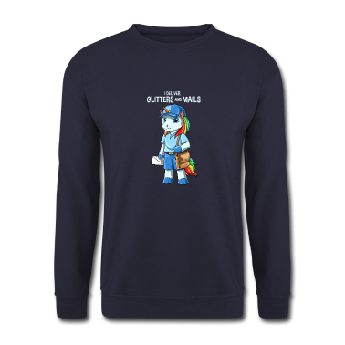 Einhörner Pullover - Einhorn Postbote Lustiges Briefträger