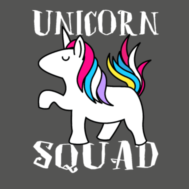 Motiv Einhorn Squad Einhörner