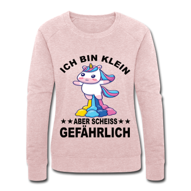Einhörner Pullover - Ich Bin klein aber Scheiss gefährlich