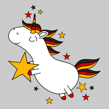 Motiv Deutschland Einhorn